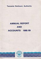 TANZANIA HARBOURS AUTHORITY - Annual Report and Accounts 1988/89