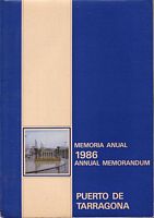 PUERTO DE TARRAGONA - Memoria Anual 1986 Annual Memorandum