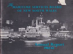 THE MARITIME SERVICES BOARD OF NEW SOUTH WALES - Annual Report 1961-62