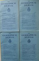 THE GEOGRAPHICAL JOURNAL - Volume: CXXVII - 1961 (in 4 parts)