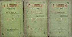 LA COMMUNE VECUE  (in 3 volumes)