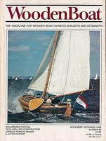 CHARLES FRANCIS ADAMS: Sailing with Uncle Charlie / America's Greatest Amateur Helmsman  (in Woodenboat, The Magazine for Wooden Boat Owners, Builders and Designers - 1988, Issue 85