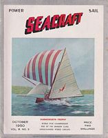 POWER & SAIL SEACRAFT - Aquatic Magazine Covering the Australasian Waterfront.  Vol. 8, No. 3, October 1950