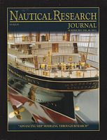 NAUTICAL RESEARCH JOURNAL - Vol. 60, No. 2, Summer 2015