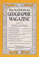 NATIONAL GEOGRAPHIC MAGAZINE (with Map Supplement), Volume LXXIX, No.3, 1941)