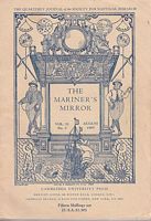 MARINER'S MIRROR [THE]. The Journal of the Society for Nautical Research - Volume  51, Issue No. 3, August 1965