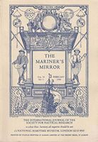 MARINER'S MIRROR [THE]. The Journal of the Society for Nautical Research - Volume  76, Issue No. 1, February 1990