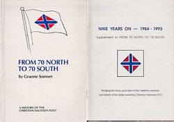 FROM 70 NORTH TO 70 SOUTH - A History of the Christian Salvesen Fleet / NINE YEARS ON -- 1983 - 1993