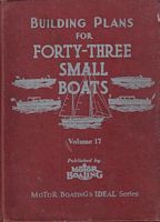 BUILDING PLANS FOR FORTY-THREE SMALL BOATS