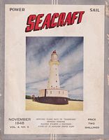 POWER & SAIL SEACRAFT - Aquatic Magazine Covering the Australasian Waterfront.  Vol. 4, No.5, November, 1948