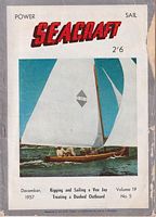 POWER & SAIL SEACRAFT - Aquatic Magazine Covering the Australasian Waterfront.  Vol. 19, No.5 (December 1957)