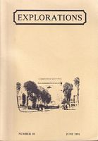 EXPLORATIONS  -  Bulletin devoted to the study of Franco-Australian Links,  No. 10
