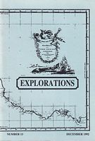 EXPLORATIONS  -  Bulletin devoted to the study of Franco-Australian Links,  No. 13