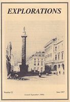 EXPLORATIONS  -  Bulletin devoted to the study of Franco-Australian Links,  No. 22